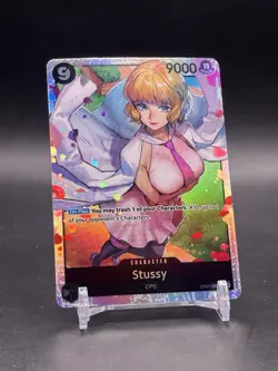 x4 Stussy - OP07-085 - SR - 500 Years in the Future - One Piece TCG playset - Image 5