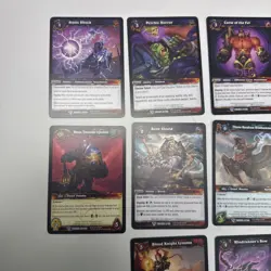 World Of Warcraft TCG Betrayal Of The Guardian Rare Lot - Image 2