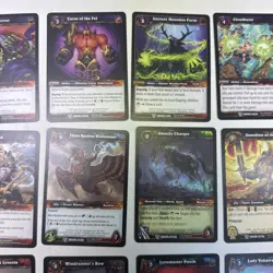 World Of Warcraft TCG Betrayal Of The Guardian Rare Lot - Image 3