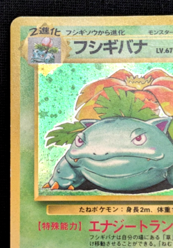 Venusaur Holo No.003 Base Set Japanese Pokemon Card - Image 3