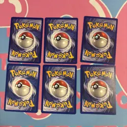 *LOT OF 6* Nidoran - 57/64 - Jungle - Pokemon Card - LP - Image 2
