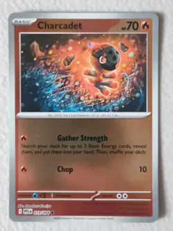 Charcadet Ceruledge - 019/094 20 - Phantasmal Flames - Rev Holo LP Pokemon Cards - Image 2