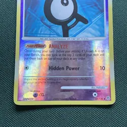 Pokemon Card | Unown A 65/130 | Uncommon | Reverse Holo | Diamond & Pearl Base - Image 3