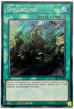 DABL-EN000 Spellbound - Secret Rare 1st Edition Lightly Played YuGiOh Card - Image 1