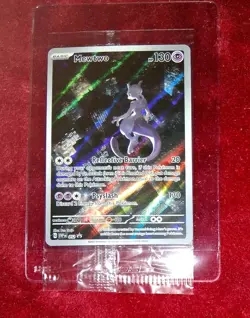 Mewtwo 052 151 Ultra Premium Collection UPC Promo Pokemon Card SEALED - Image 3