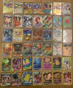 Huge Pokemon Card Bundle!! All 42 Cards Pictured Near Mint - Image 1