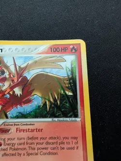 EX Pokemon Blaziken Holo Card 5/108 Power Keepers - Image 3