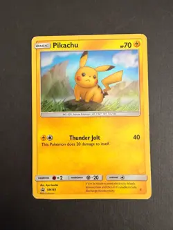 Pikachu - SM183 Black Star PROMO Holo RARE 2019 Pokemon Card TCG MP - Image 2
