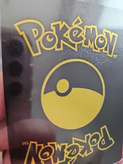 Shiny Charizard GX Black Foil Fan Art Vinyl Collector Pokemon Card 127/255 - Image 3