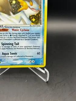2005 Swampert 11/106 EX Emerald Holo Rare Card Nintendo Vintage LP/NM - Image 4