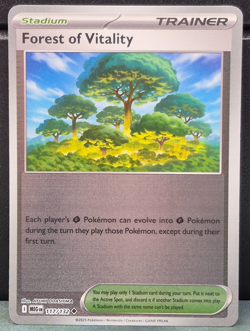 Forest of Vitality 117/132 Reverse Holo Mega Evolution Pokemon Near Mint Card NM - Image 1