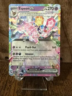Espeon ex 034/131 NM Sv: Prismatic Evolutions Holo Pokemon Card - Image 1