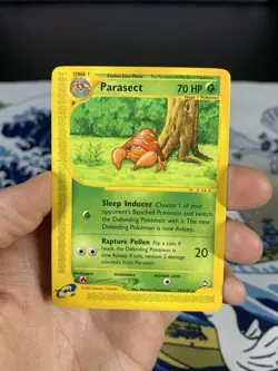 Pokemon Card Aquapolis 27/147 Parasect Non Holo LP - Image 2