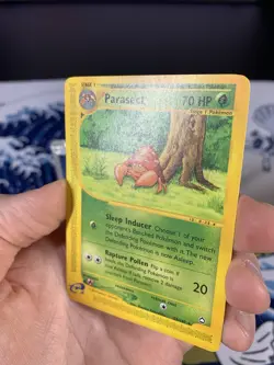 Pokemon Card Aquapolis 27/147 Parasect Non Holo LP - Image 3