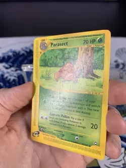 Pokemon Card Aquapolis 27/147 Parasect Non Holo LP - Image 4