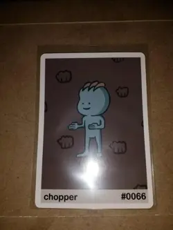 Pookiemoot Parody Card Fan Art Derpy Chopper - Image 1
