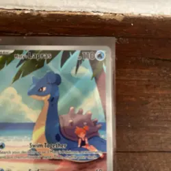 Mistys Lapras Full Art Rare Illustration Card 194/182 Destined Rivals Near Mint - Image 5