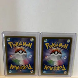 JP Pokemon Nihil Zero Trainer SR 2 Card Lot - Lumiose City 110 & Naveen 106 - Image 2