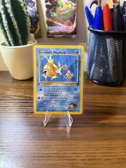 Pokemon TCG Giovanni's Magikarp Gym Challenge 1st Edition Common Card 73/132 - Image 1