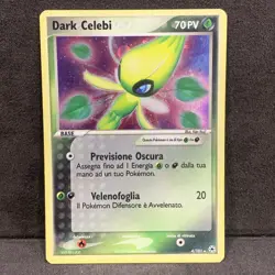 Pokemon Card Dark Celebi 4/101-Ex Leggende Nascoste - EX Hidden Legends - Ita - Image 1