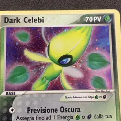 Pokemon Card Dark Celebi 4/101-Ex Leggende Nascoste - EX Hidden Legends - Ita - Image 4