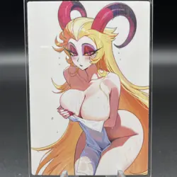 Lilith Hazbin Anime Waifu Card Doujin ACG Goddess Holo - Image 2