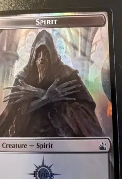 Spirit 0018 & Voja 0019 RVR Foil Token Ravnica Remastered Magic: The Gathering - Image 3