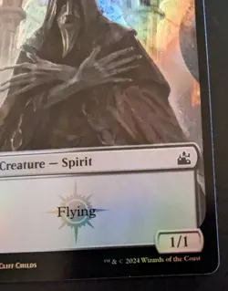 Spirit 0018 & Voja 0019 RVR Foil Token Ravnica Remastered Magic: The Gathering - Image 5