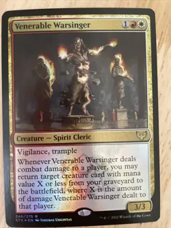 Venerable Warsinger Foil (246/275) Strixhaven: School of Mages STX MTG Magic - Image 1