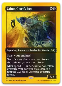 Zahur, Glory's Past (First-Place Foil) #495 (NM) Aetherdrift DFT Magic MTG - Image 1