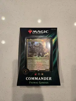 MTG Magic: The Gathering Commander Primal Genesis Deck Factory Sealed - Image 1