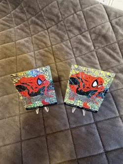 Magic The Gathering 2 Lot Spider-Man Foil & Non-Foil, Arachnogenesis W/Mag Cases - Image 4