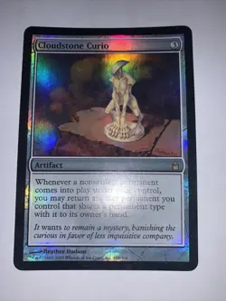 Cloudstone Curio MTG Ravnica FOIL Rare - Light/moderate Play 257/306 - Image 2