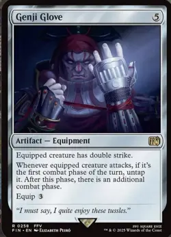MTG - Genji Glove - Artifact - Equipment - Final Fantasy - NM - 0258 - Image 1