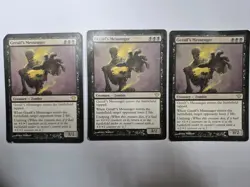 3 X MTG Geralf's Messenger, Dark Ascension - Image 1