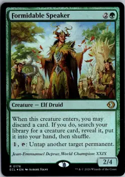 Formidable Speaker R Lorwyn Eclipsed 176 NM Foil Magic - Image 1