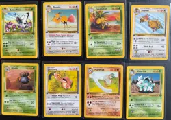 Jungle - 1st Edition - Complete Commons and Uncommons NM/LP - Pokemon TCG - Image 2