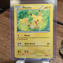 Pokemon Pikachu Generations Basic Mouse 26/83 HP60 2016 English - Image 1