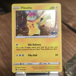 Pokemon Pikachu SWSH: Sword & Shield Promo Holo Basic SWSH234 HP60 2022 English - Image 1