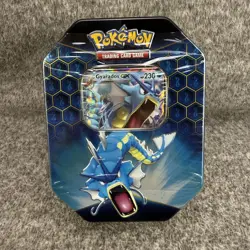 ✅Pokemon Hidden Fates Tin Gyarados-GX NEW/SEALED Foil Card and Booster Packs - Image 1