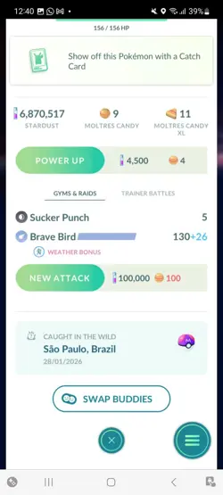 Pokemon Go Shiny Galerian Moltres - Image 2