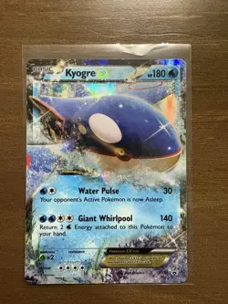 Pokemon EX & Mega Card Lot (9) Kyogre Groudon Diancie Ampharos Absol XY Series - Image 2