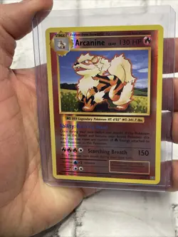 Arcanine 18/108 Pokemon TCG XY Evolutions Reverse Holo LP Lightly Played Card - Image 1