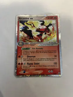 Pokemon TCG Arcanine EX 83/92 Legend Maker NM Holo Ultra Rare - Image 1