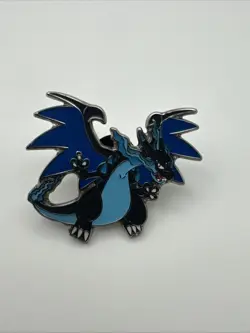 Mega Charizard Pokemon Pin Badge Metal Enamel 2014 Flashfire Pin Collection - Image 1