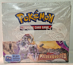Pokemon Scarlet & Violet Paldea Evolved Booster Box Factory Sealed 36 Packs - Image 1