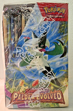 Pokemon Scarlet & Violet Paldea Evolved Booster Box Factory Sealed 36 Packs - Image 5