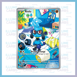 Riolu | 215/198 | Illustration Rare | Scarlet & Violet - Base Set | Pokemon - Image 1