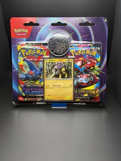 Pokemon Raikou Mega Evolution and Phantasmal Flames 2 Pack Blister - Image 1