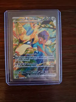 Hop's Zacian Ex 186/159 Pokemon Journey Together Special Illustration Rare NM! - Image 2